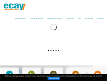 Tablet Screenshot of construccionesecay.com